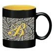 11 Oz. Full Color Aztec Mug | https://www.bestnamebadges.com
