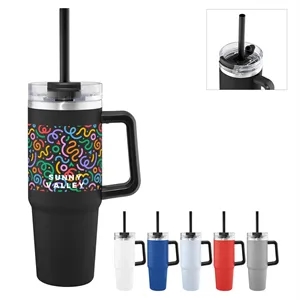 30 Oz. Full Color Intrepid Recycled Stainless Steel Tumbler | https://www.bestnamebadges.com