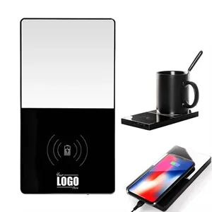 2-in-1 Heating Mug Cup Warmer Electric Wireless Charger