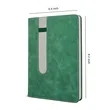 A5 PU Leather Notebook with Elastic Pen Holder | https://www.bestnamebadges.com