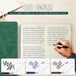 A5 PU Leather Notebook with Elastic Pen Holder | https://www.bestnamebadges.com