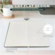 A5 PU Leather Notebook with Elastic Pen Holder | https://www.bestnamebadges.com