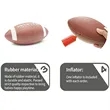 Youth Size 3 Inflatable American Football Toy for Kids | https://www.bestnamebadges.com