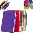 A5 Elastic Band Notebook with Pen | https://www.bestnamebadges.com