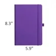 A5 Elastic Band Notebook with Pen | https://www.bestnamebadges.com