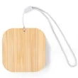 Square Bamboo Multi USB Charging Adapter Cable Kit | https://www.bestnamebadges.com
