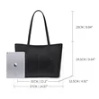Large Leather Tote Bag | https://www.bestnamebadges.com