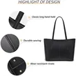 Large Leather Tote Bag | https://www.bestnamebadges.com