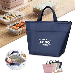 Oxford Cloth Lunch Handbag Picnic Bag