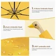 Cute Design Duck Head Umbrella | https://www.bestnamebadges.com