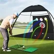 Backyard Driving Chipping Training Swing Indoor Outdoor Golf | https://www.bestnamebadges.com