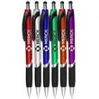 Plastic Pen with Screen Touch Stylus | https://www.bestnamebadges.com