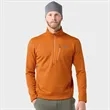 Stio® Men's Glide Power Stretch Half Zip with Custom Logo | https://www.bestnamebadges.com