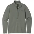 Stio® Men's Glide Power Stretch Half Zip with Custom Logo | https://www.bestnamebadges.com