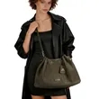 Custom Suede Drawstring Crossbody Shoulder Bag | https://www.bestnamebadges.com
