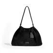 Custom Suede Drawstring Crossbody Shoulder Bag | https://www.bestnamebadges.com