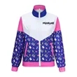 Custom Sublimated Retro Full Zip Long Sleeve Track Jacket | https://www.bestnamebadges.com
