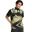 Dye Sublimated Quarter Zip Short Sleeve Jacket | https://www.bestnamebadges.com