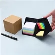 Custom Foldable Desktop Memo Cube | https://www.bestnamebadges.com