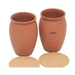 12OZ Red Clay Whiskey Cup | https://www.bestnamebadges.com