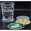 3.93" Custom Paper Coaster | https://www.bestnamebadges.com