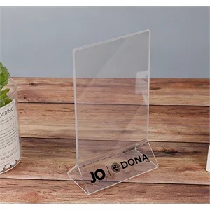 Acrylic Clear Table Tent