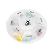 Plastic Pill Organizer | https://www.bestnamebadges.com