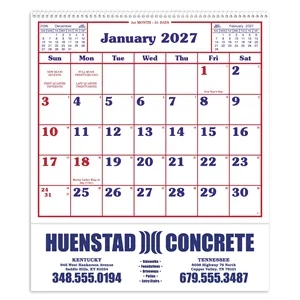 Skinner & Kennedy® Home/Office Appointment Calendar | https://www.bestnamebadges.com