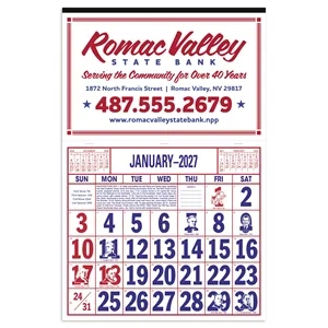 Skinner & Kennedy® Apron Style Calendar | https://www.bestnamebadges.com