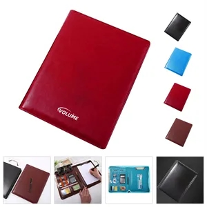 PU Leather File Folder With Calculator