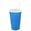 Garyline® Cups-on-the-Go Translucent Stadium Cup - 22 oz. | https://www.bestnamebadges.com