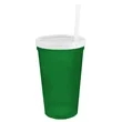 Garyline® Cups-on-the-Go Translucent Stadium Cup - 22 oz. | https://www.bestnamebadges.com