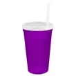 Garyline® Cups-on-the-Go Translucent Stadium Cup - 22 oz. | https://www.bestnamebadges.com