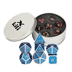 Table Board Game Zinc Alloy Dice