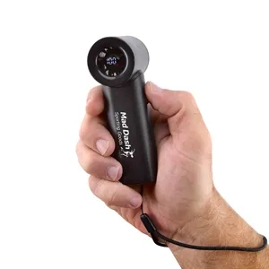 Recycled 5-Speed Rechargeable Handheld Fan | https://www.bestnamebadges.com