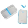 Wheat Straw Lunch Bento Box Set with Phone Stand | https://www.bestnamebadges.com