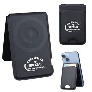 Magnetic Card Wallet & Wireless Charging Stand