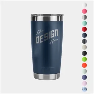 20 Oz YETI® Rambler Stainless Steel Vacuum Insulated Tumbler | https://www.bestnamebadges.com