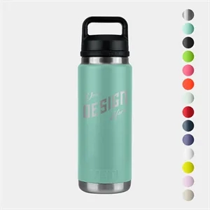 26 Oz YETI® Stainless Steel Insulated Water Bottle | https://www.bestnamebadges.com