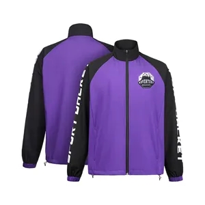 Custom Sublimated Full Zip Athletic Track Jacket