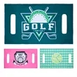 Custom Full Color Golf Cart Seat Covers | https://www.bestnamebadges.com