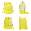8 Can Insulated Nylon Drawstring Cooler Backpack | https://www.bestnamebadges.com