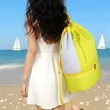8 Can Insulated Nylon Drawstring Cooler Backpack | https://www.bestnamebadges.com