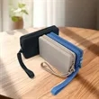 Portable Silicone Card/Coin Holder With Lanyard | https://www.bestnamebadges.com