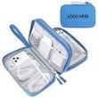 Travel Dustproof Waterproof Cable Organizer Pouch | https://www.bestnamebadges.com