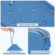 Travel Dustproof Waterproof Cable Organizer Pouch | https://www.bestnamebadges.com