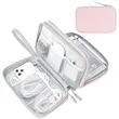 Travel Dustproof Waterproof Cable Organizer Pouch | https://www.bestnamebadges.com