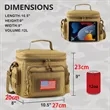 Large Tactical Webbing Leakproof Lunch Box Cooling Bag | https://www.bestnamebadges.com