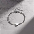 Custom Stainless Steel Letter Bracelet | https://www.bestnamebadges.com