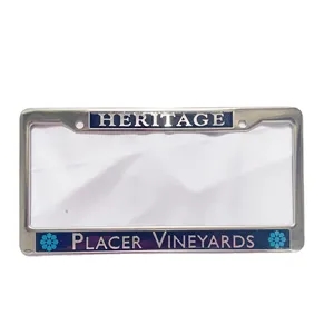 Custom Metal License Plate Frame